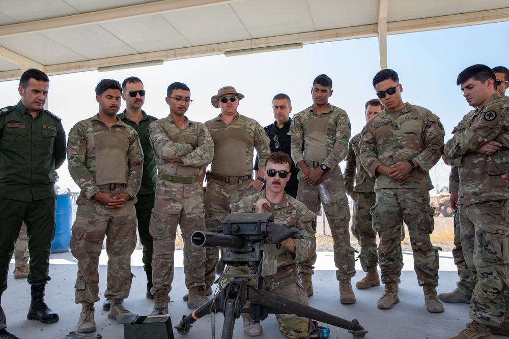 1-181st INF trains with Asayish in Iraqi Kurdistan Region