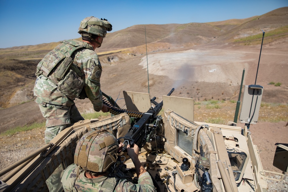 1-181st INF trains with Asayish in Iraqi Kurdistan Region