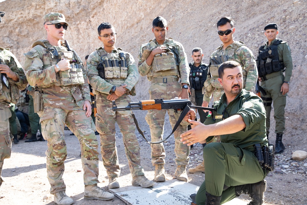 1-181st INF trains with Asayish in Iraqi Kurdistan Region