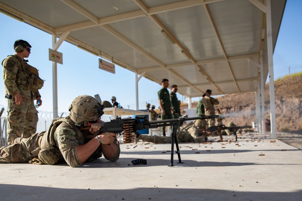1-181st INF trains with Asayish in Iraqi Kurdistan Region