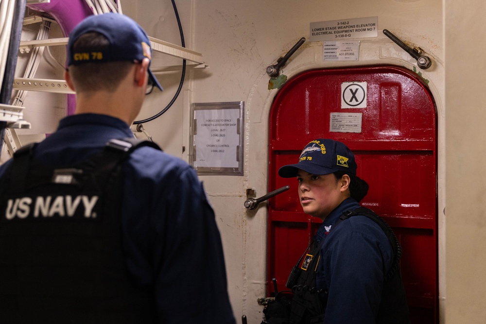 USS Gerald R. Ford (CVN 78) Engineering Daily Operations