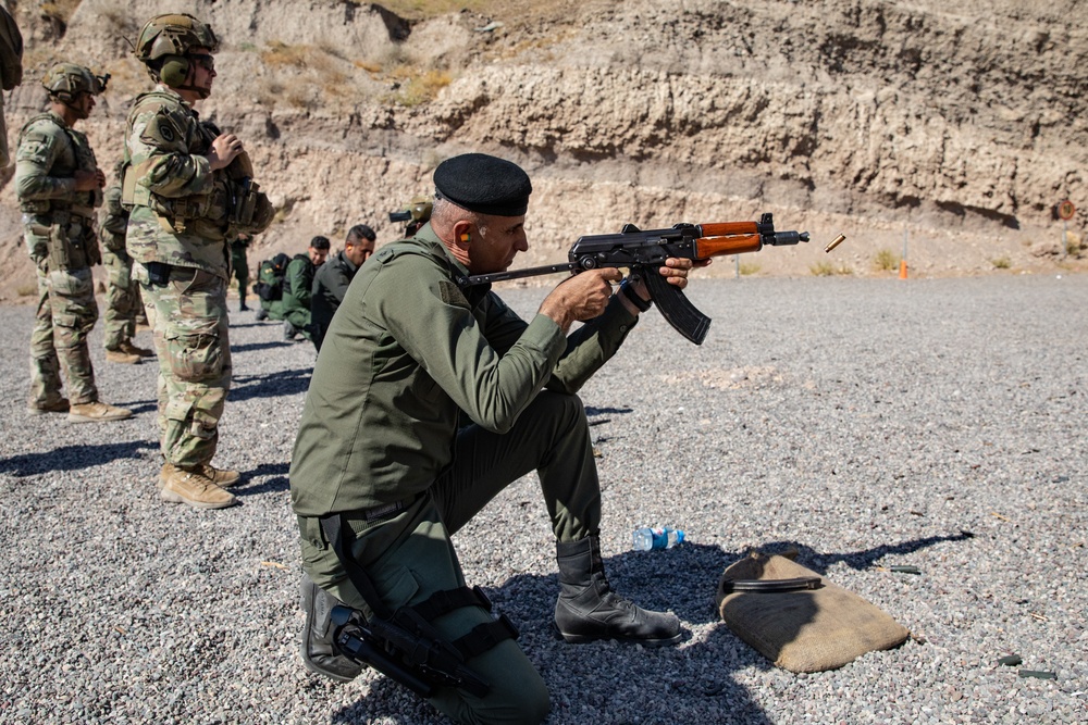 1-181st INF trains with Asayish in Iraqi Kurdistan Region