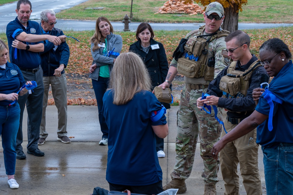 Honorary commander immersive tour at Scott Air Force Base