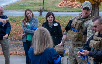 Honorary commander immersive tour at Scott Air Force Base