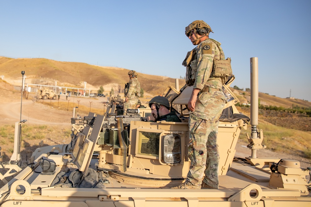 1-181st INF trains with Asayish in Iraqi Kurdistan Region