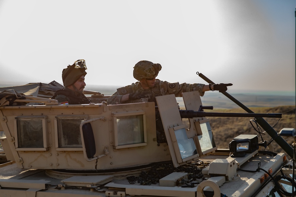 1-181st INF trains with Asayish in Iraqi Kurdistan Region