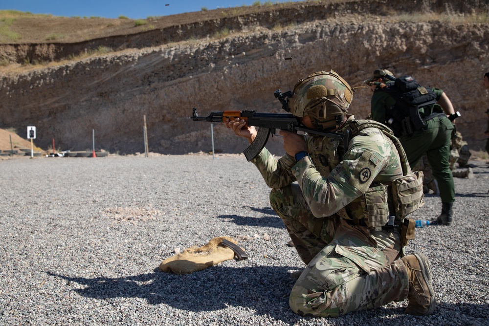 1-181st INF trains with Asayish in Iraqi Kurdistan Region