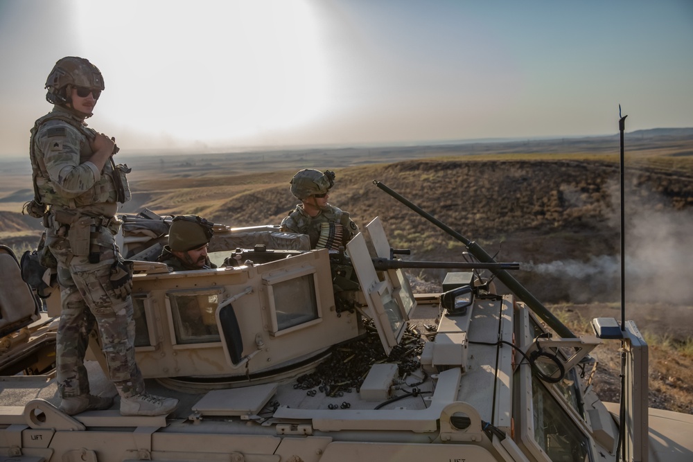 1-181st INF trains with Asayish in Iraqi Kurdistan Region