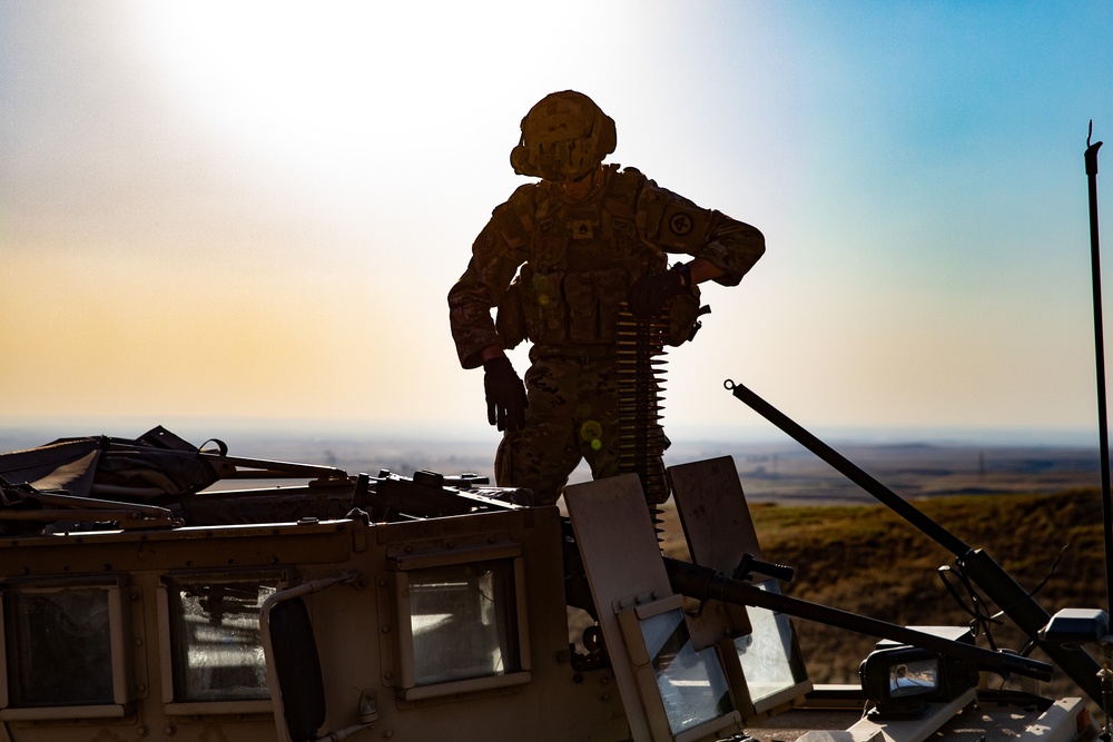 1-181st INF trains with Asayish in Iraqi Kurdistan Region
