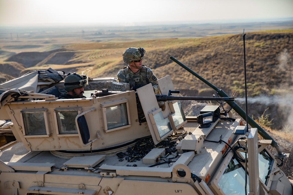 1-181st INF trains with Asayish in Iraqi Kurdistan Region