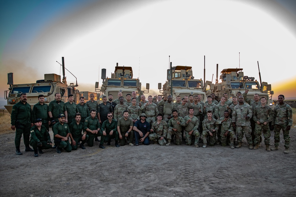 1-181st INF trains with Asayish in Iraqi Kurdistan Region