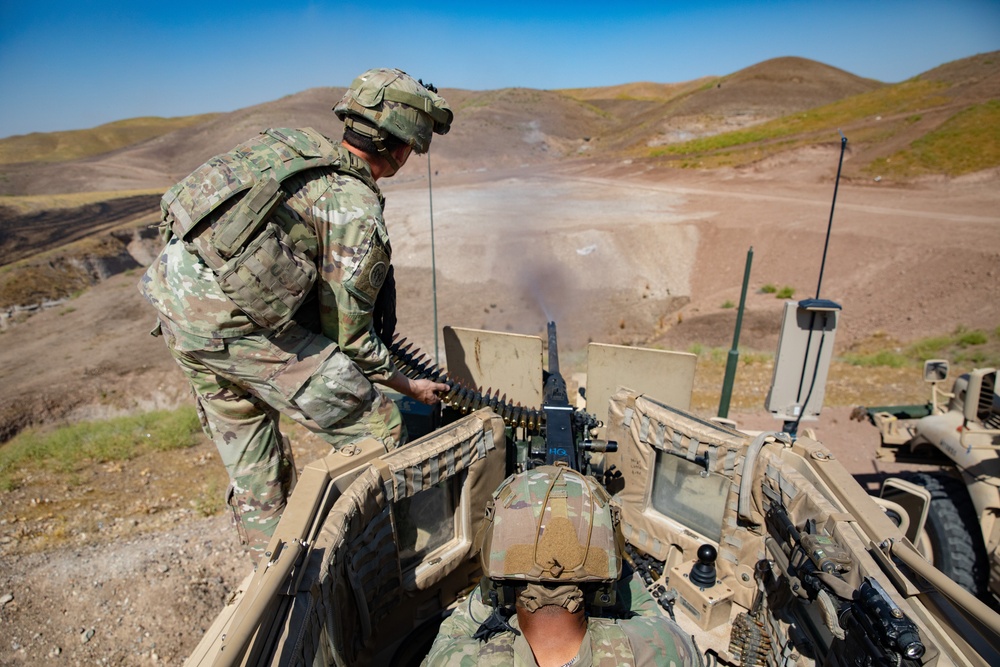 1-181st INF trains with Asayish in Iraqi Kurdistan Region