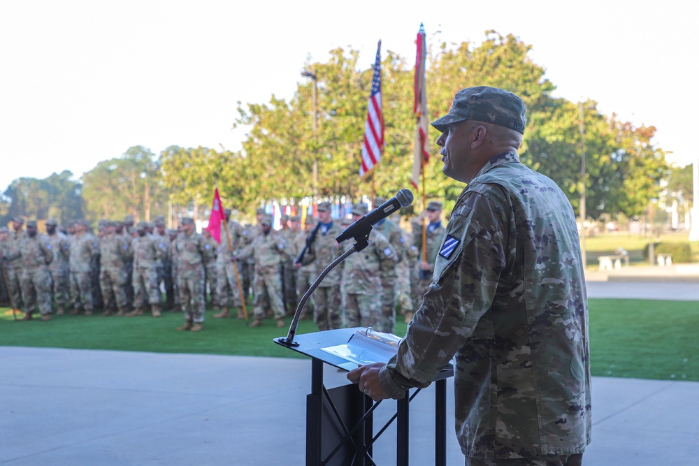 Sustainment Soldiers Host Change of Responsibility