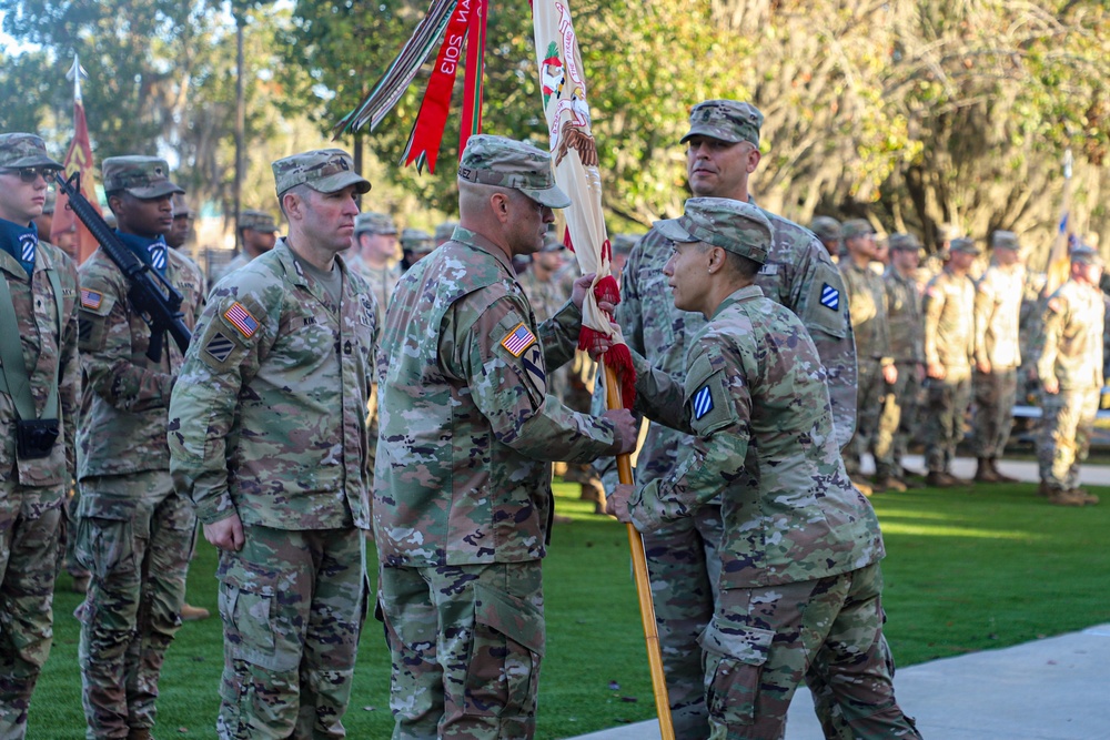 Sustainment Soldiers Host Change of Responsibility