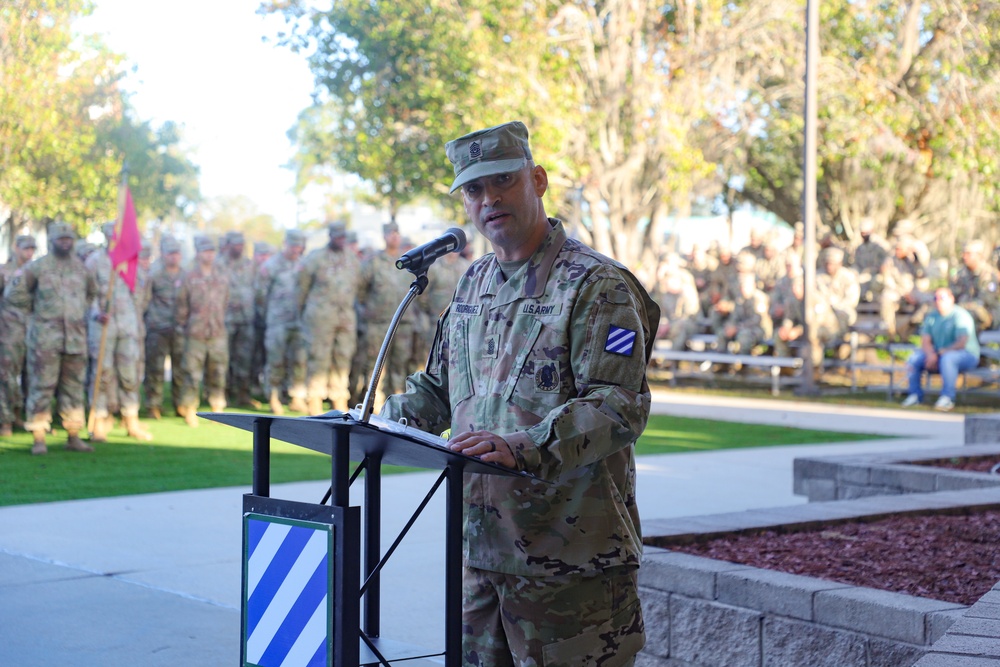 Sustainment Soldiers Host Change of Responsibility