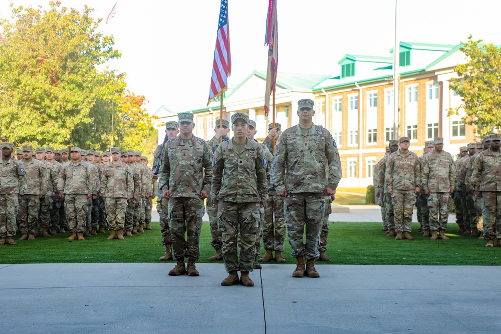 Sustainment Soldiers Host Change of Responsibility