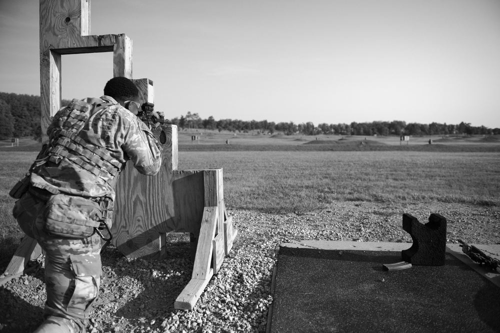 Full Time Staff "Kick It" on the Range