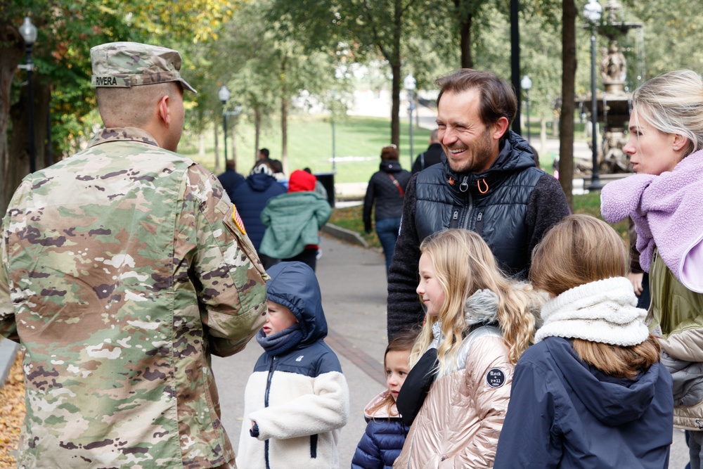 Boston Kicks Off First Army Week