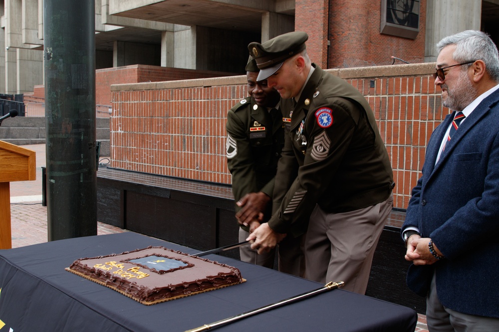 Boston Kicks Off First Army Week