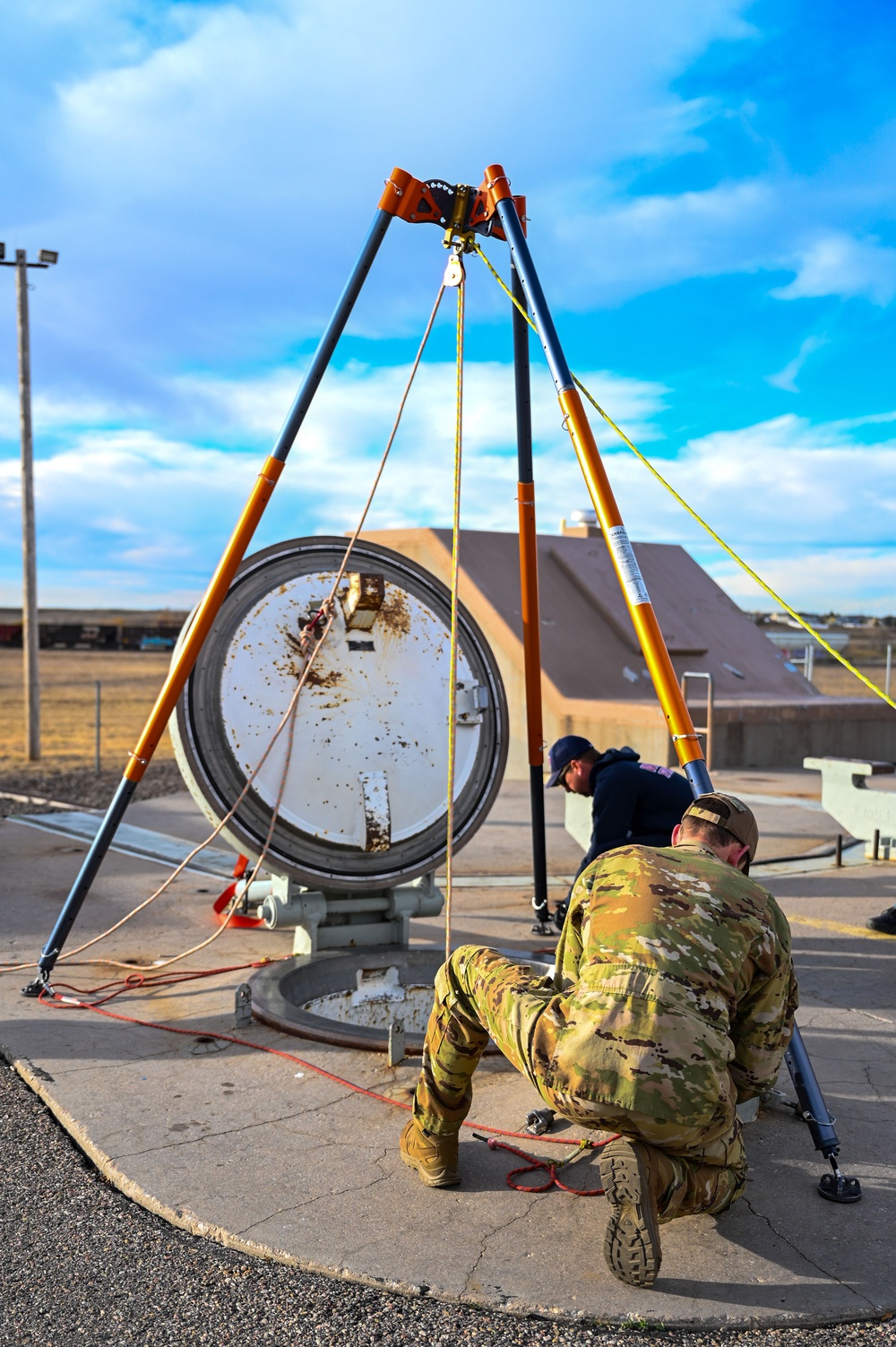 Missile Silo Rescue Training Exercise