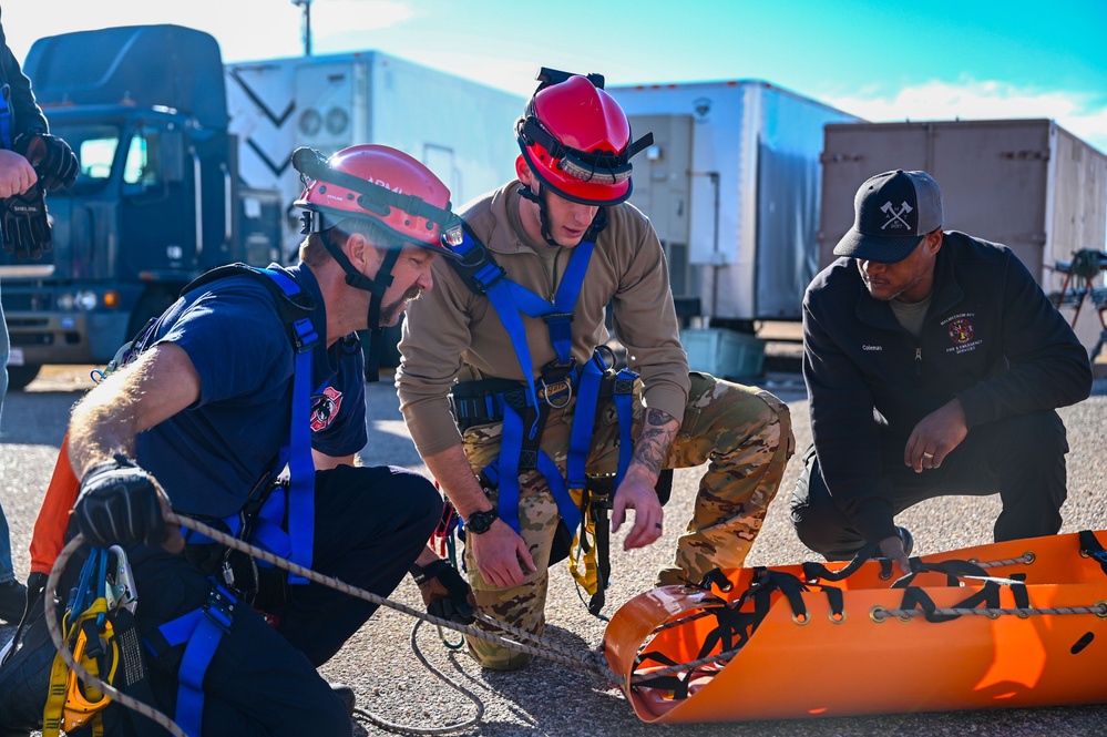 Missile Silo Rescue Training Exercise