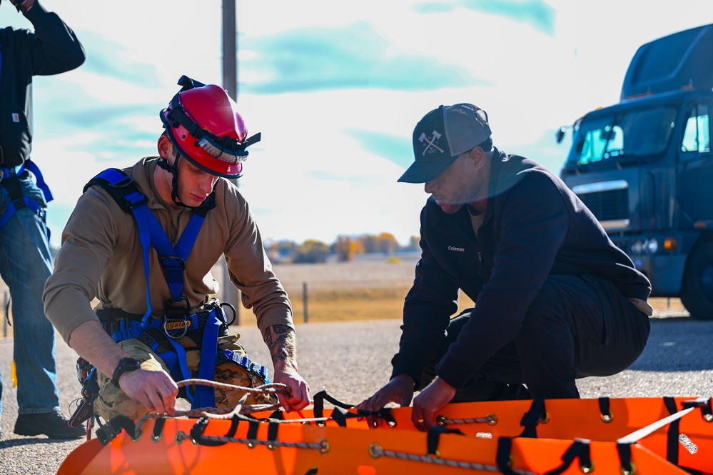 Missile Silo Rescue Training Exercise