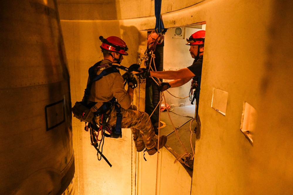 Missile Silo Rescue Training Exercise