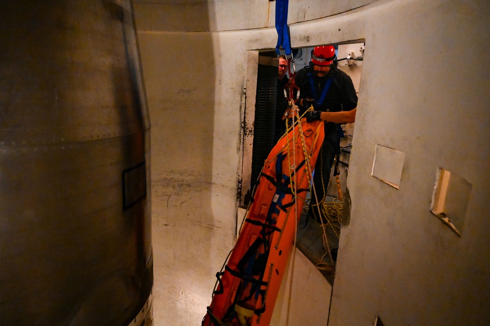 Missile Silo Rescue Training Exercise