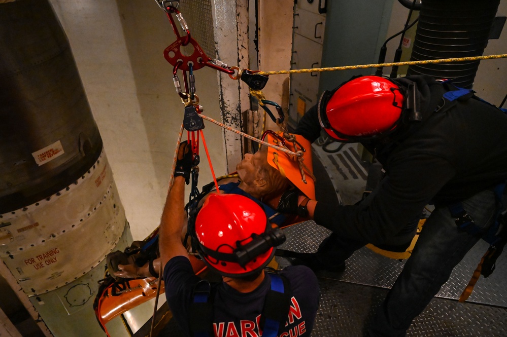 Missile Silo Rescue Training Exercise