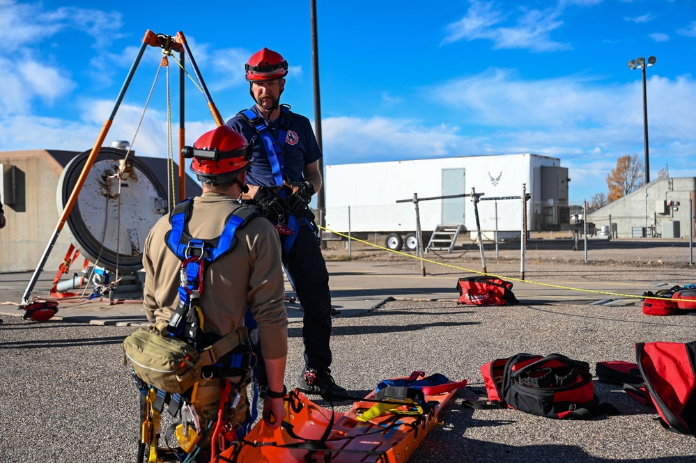 Missile Silo Rescue Training Exercise