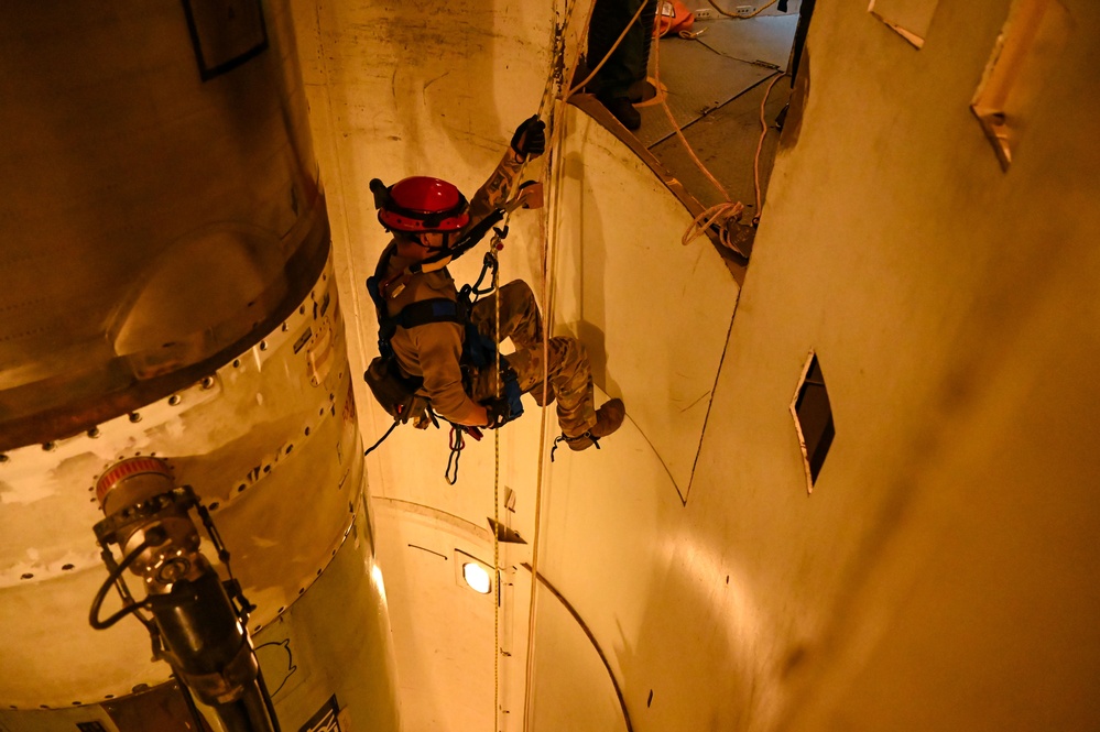 Missile Silo Rescue Training Exercise