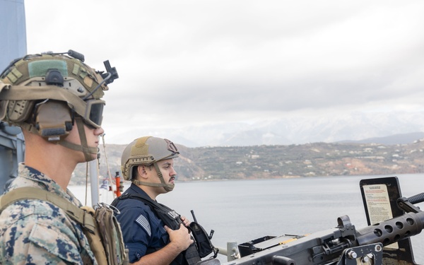 USS Oak Hill Arrives in Souda Bay, Greece