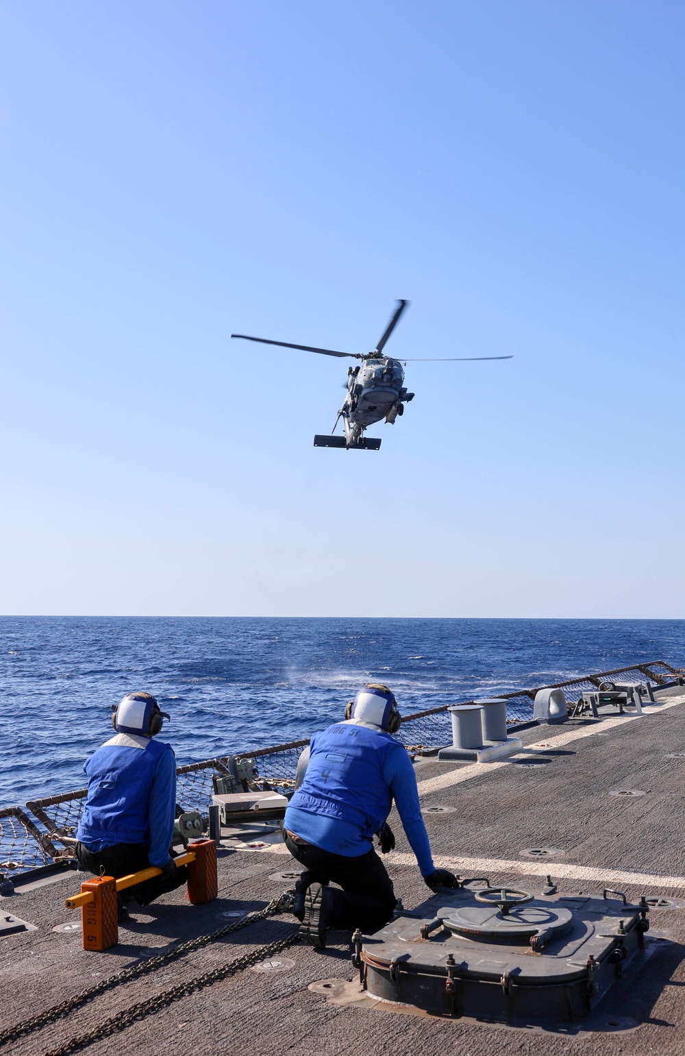 USS Arleigh Burke Flight Quarters