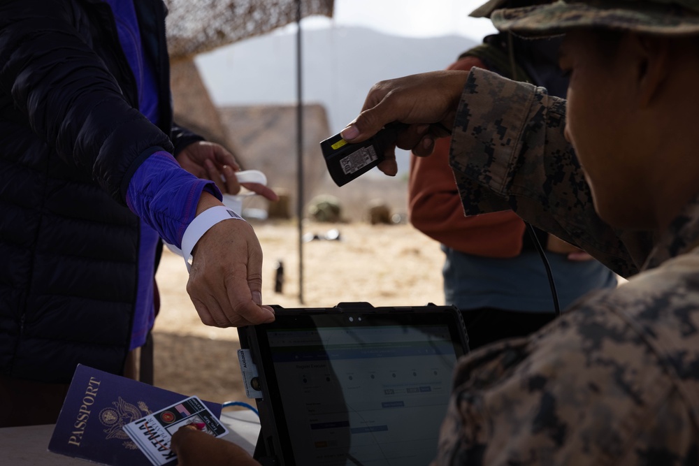 CLB-11 and Department of State integrate during Evacuation Control Center Training