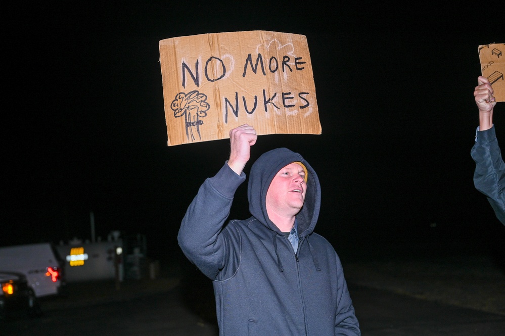 90 MW holds simulated protest exercise