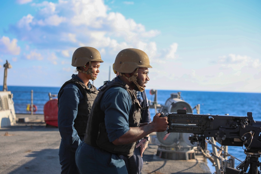 USS Arleigh Burke Quick Draw Drill