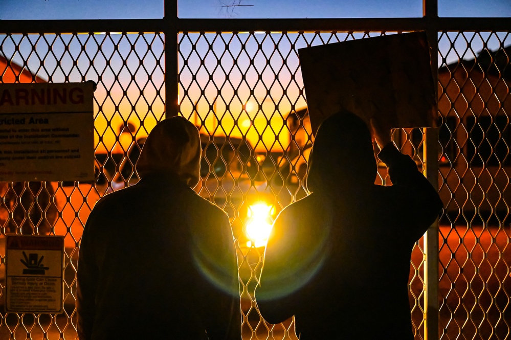 90 MW holds simulated protest exercise