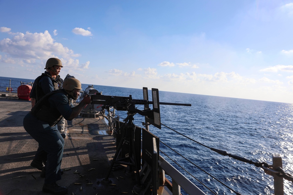 USS Arleigh Burke Quick Draw Drill