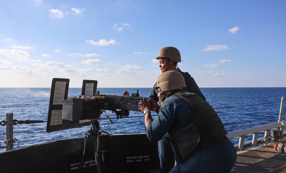 USS Arleigh Burke Quick Draw Drill