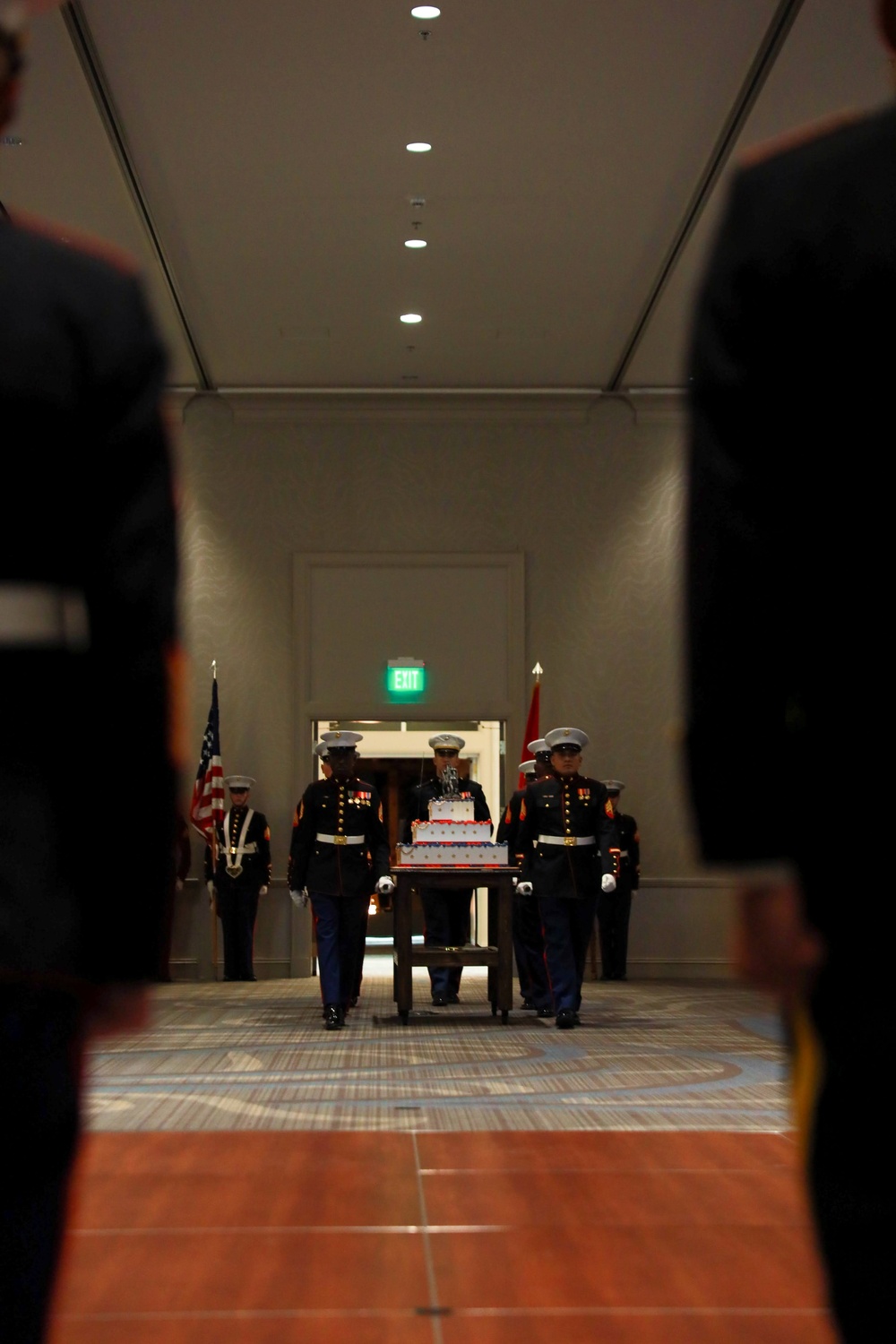 Recruiting Station Atlanta Cake Cutting Ceremony