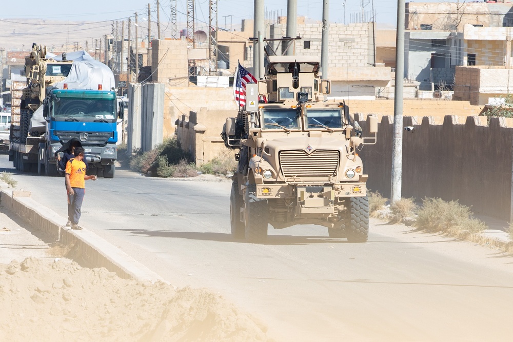 1st Battalion, 181st Infantry Regiment Conducts Convoy Security Operations