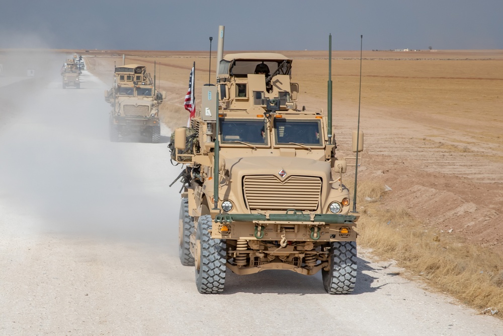1st Battalion, 181st Infantry Regiment Conducts Convoy Security Operations