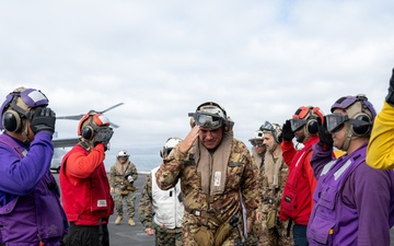 Italian Armed Forces joint delegation visits USS Somerset