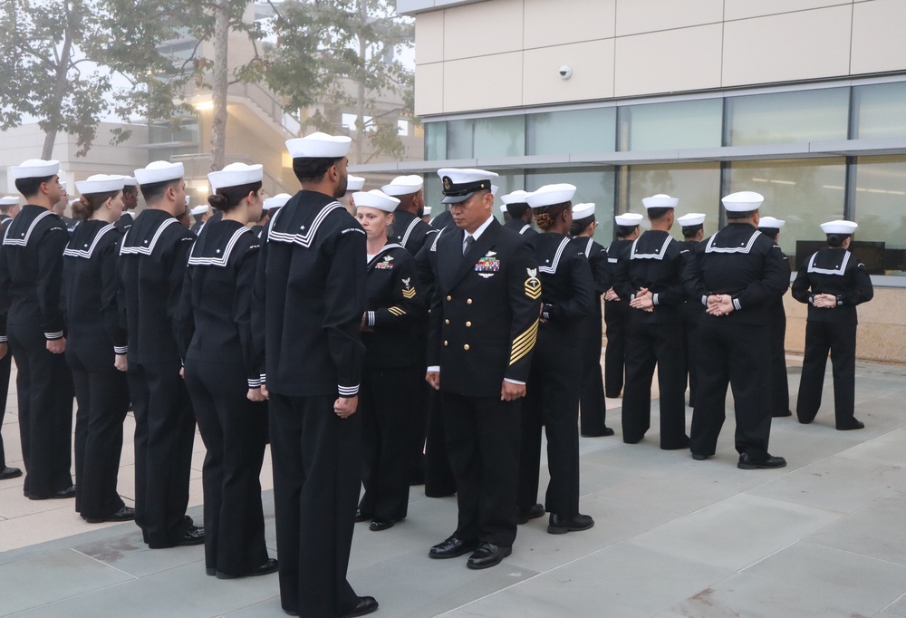 NMRTC Camp Pendleton conducts uniform inspection