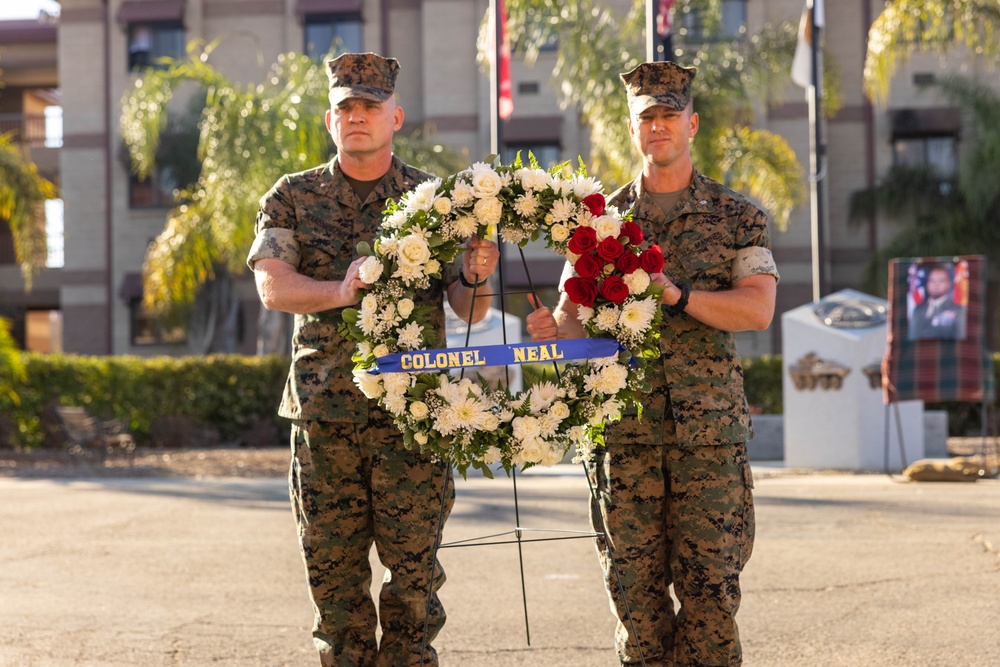 1st LAR holds memorial for former commanding officer