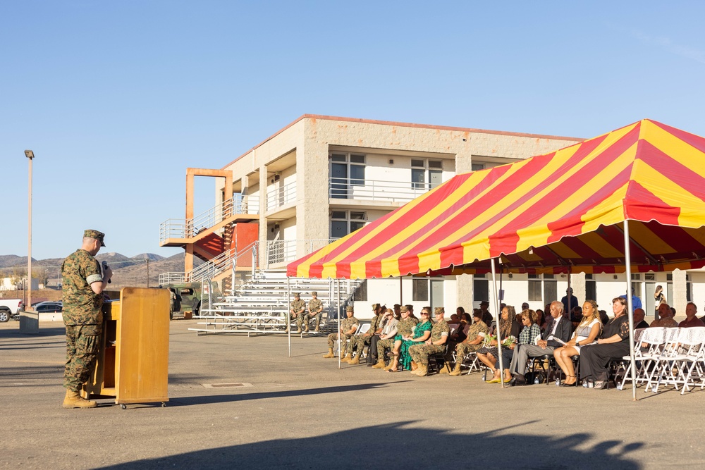 1st LAR holds memorial for former commanding officer
