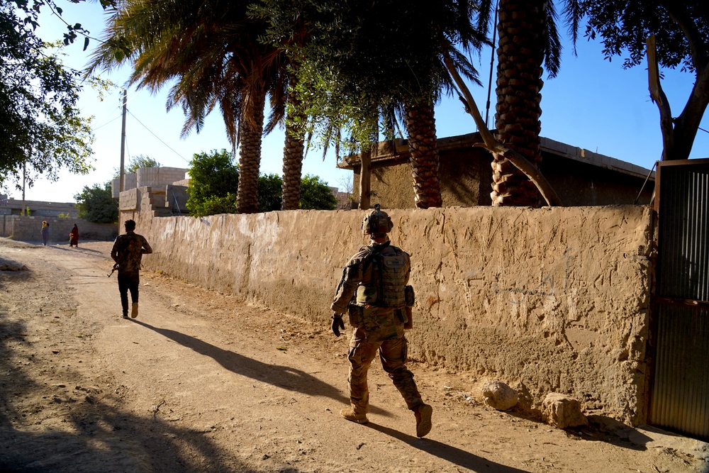 1-114th Infantry Patrols with Syrian Democratic Force Partners