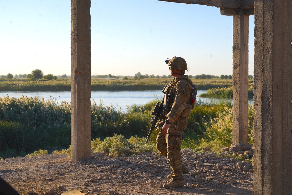 1-114th Infantry Patrols with Syrian Democratic Force Partners