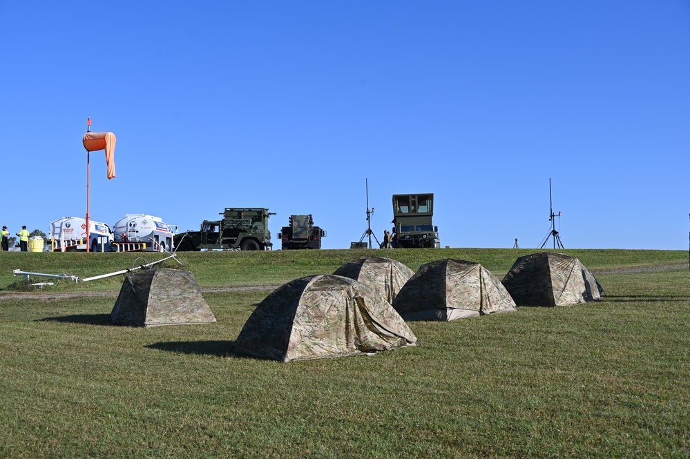 235th Air Traffic Control Squadron Deploys Mobile Tower for First Real-World Mission in North Carolina