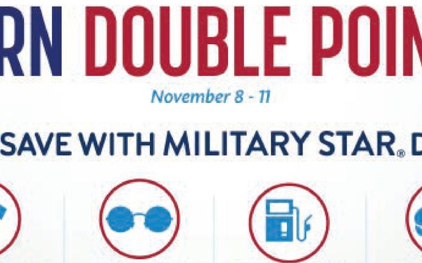 Double Points, Discounts and More—MILITARY STAR Offering Cardmember Exclusives for Veterans Day